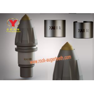 Buy cheap Hard Rock Rock Auger Teeth / Cutter Pick With Eight Piece Robe alloy Head from wholesalers