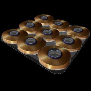 Buy cheap Customized Disposable Plastic Transparent 9 Holes Yarn Wrapped Tray from wholesalers