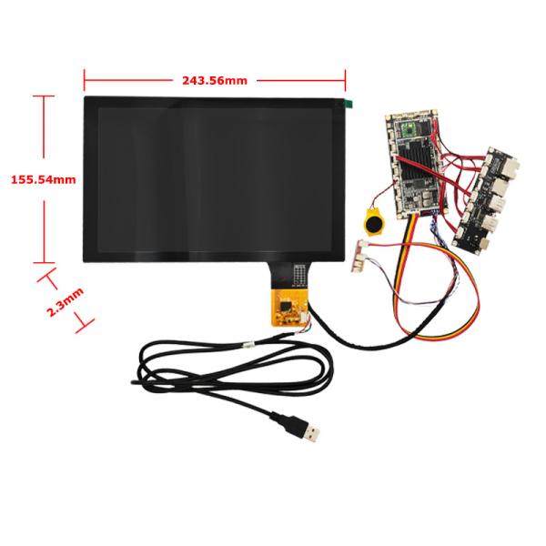 1920x1080 PCAP Touch Display 10.1 Inch TFT LCD Module With LVDS Interface