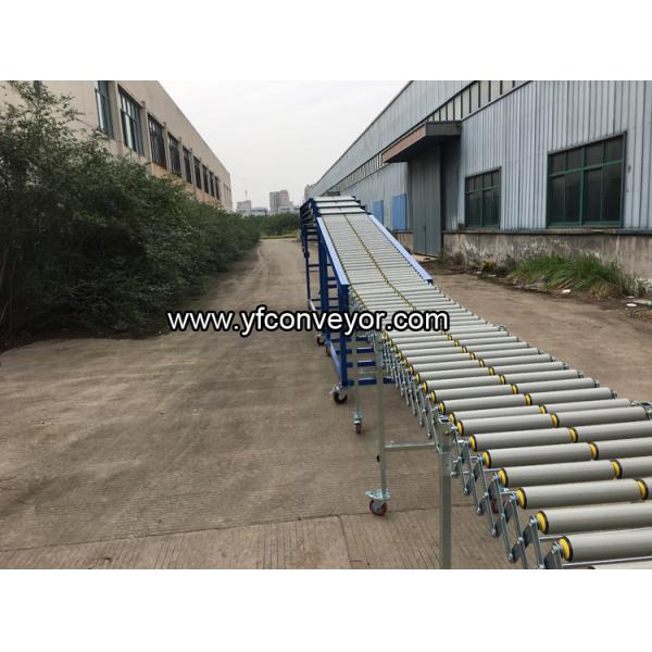 Robust Extendible Gravity Roller Conveyor for Unloading Container,Vehicles of All Sizes