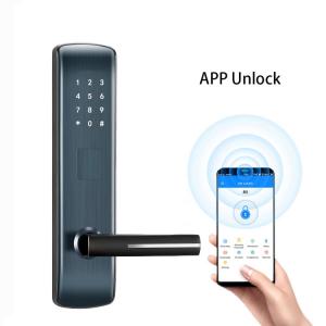China Touch Screen FCC Intelligent Door Lock 300mm Electronic Combination Door Lock on sale