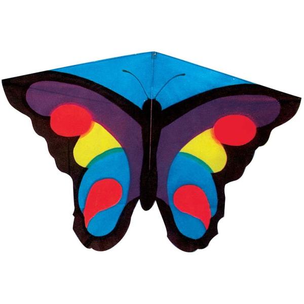 137*79cm Butterfly Kite With Two Tail Nylon Or Polyester Material Easy Control