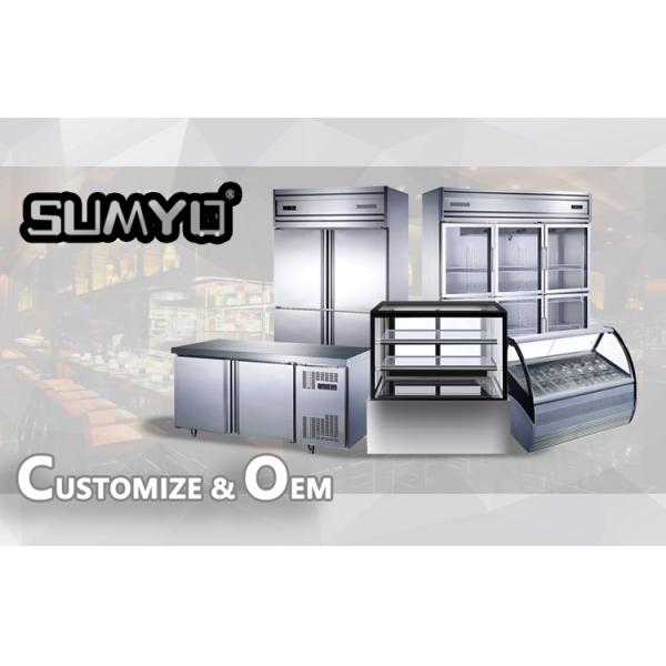 200L Saladette Table Display Counter Refrigerator