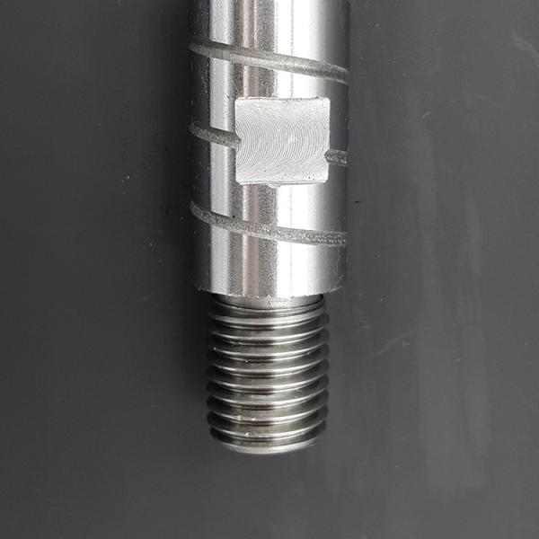 1/4 Custom high precision cnc turning milling machining spline motor shaft