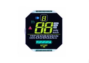 China Custom Lcd Round Display Screen, VA Negative Display Module High Contrast Lcd Display, 7 Segment Rounded Lcd Module wholesale