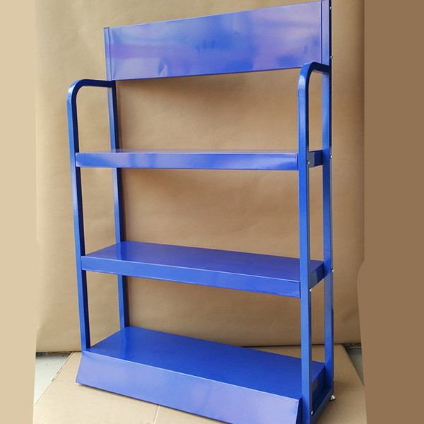 900mm Width 350mm Depth Auto Parts Display Rack , Tire Storage Stand 3 Tier