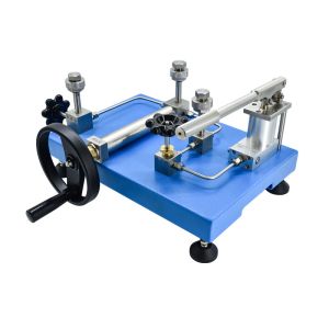 China YWQ-1431A Desktop Manual Air Pressure Source Low Pressure Calibration Hand Pump 40 Bar wholesale