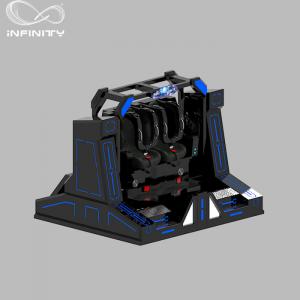 2 Seats 9D Motion Simulator Platform Super VR Pendulum Rotation Gaming Machine