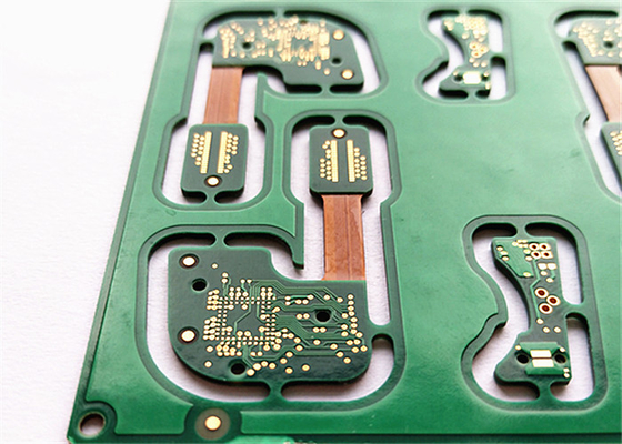 Regid Flexible Multilayer Fr4Green Soldermask Printed Circuit Boards ,pcb factory Multilayer PCB Board