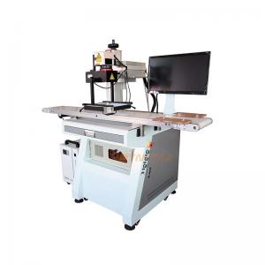 China 220V 20W Automatic Laser Marking Machine Fiber / UV / CO2 Laser on sale