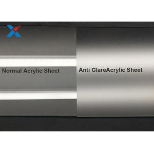 China Anti Glare Scratch Resistant Acrylic Sheet with Reflective Coating wholesale