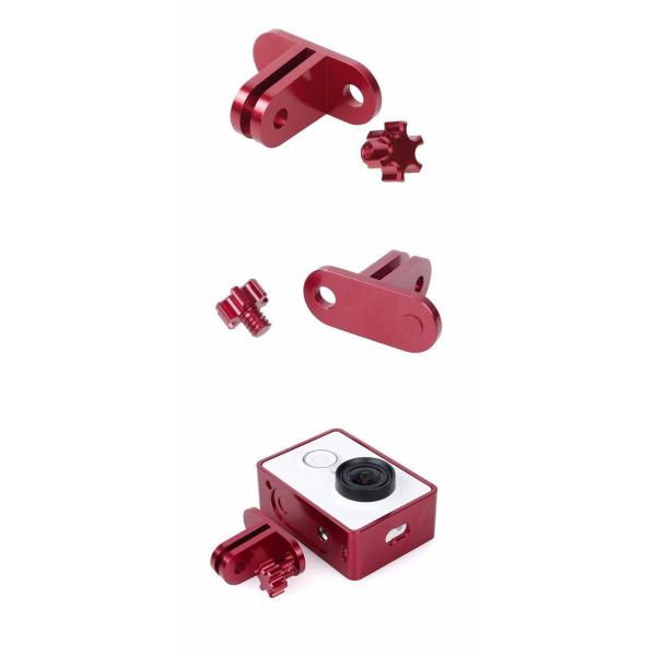 Universal Aluminum Mount Tripod Mount Adapter For Xiaomi yi Action Camera Xiaoyi 2 Accessories