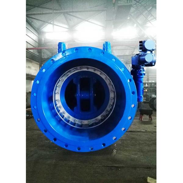 DN800 Large Range Decompression Plunger Valve With Good Anti Cavitation Performance