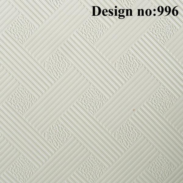 PVC Embossed Film 996 for Gypsum Board Lamination