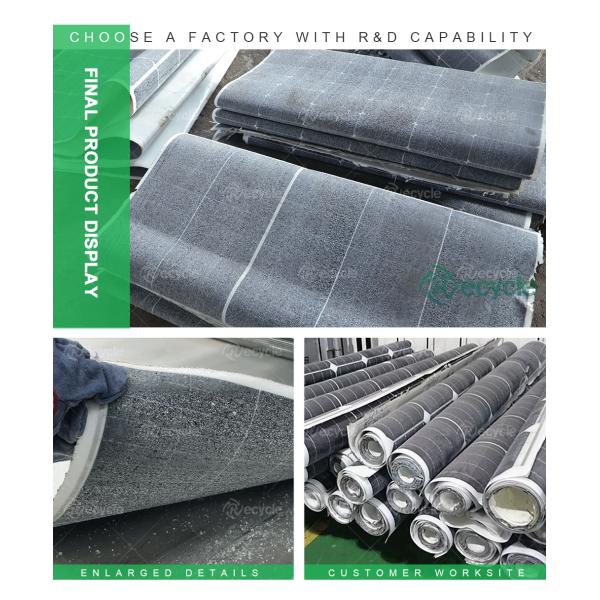 Tech Glass and Plastic Separating Machine for Waste Solar Panels 70-90PCS/Hour Speed