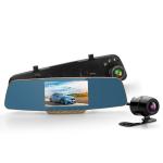 5" TFT LCD Screen Dual Record Parking Sensor DVR with Tracking Line and Voice