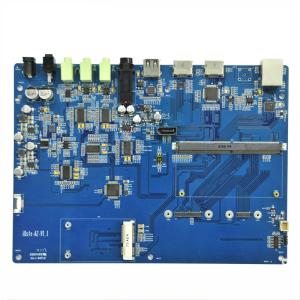 China 6 Layers PCBA Board Software Burning Program Coppercam Etching Pcb Assembly wholesale