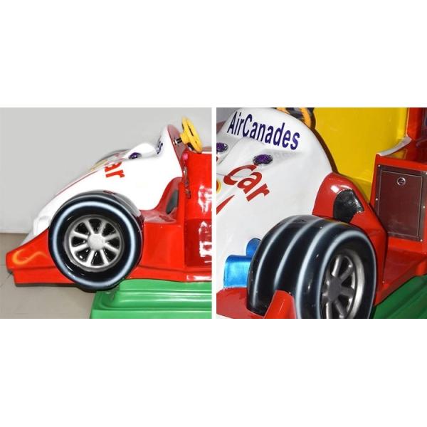 390W / 220V Kiddie Ride Machines Swing Ride On Car For Leisure Center