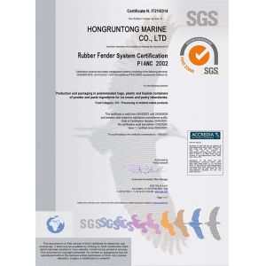 Hongruntong Marine Co., Ltd. Certifications
