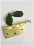 China Matt Brass Plated Antique Brass Hinges South American Type For Wooden Type wholesale