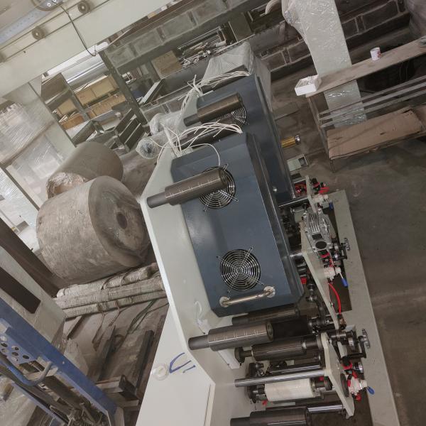 High Speed Flexo Printing Machine for Maximum Efficiency,Printing Color is whitle,Tape, Kraft paper, ink