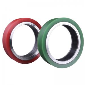 China Metal Slitting Rubber Bonded Spacers  Round on sale