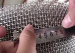 2 Inch Mild Decorative Woven Wire Cloth, Galvanized Wire Screening and Filtering