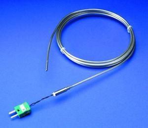 China Mineral Insualted Thermocouple Mini Thermocouple RTD with Flat Plug Connector wholesale