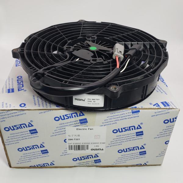 Electronic Radiator Suction Fan 596-7321 5967321 For E320GC E336GC