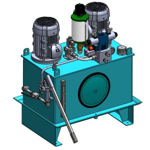 Buy cheap AC380V 4KW Industrial Hydraulic Power Unit For Single Acting Cylinders from wholesalers
