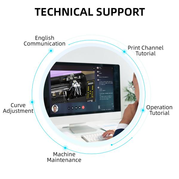 Free Software A4 UV Printer DTF F1080*2 / F1080*3 Print Heads For Bottle