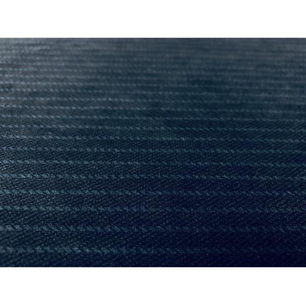 Striped Velvet Fabric Blue Black 240GSM 100% Polyester Heat Printing