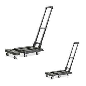 China Combinable Folding Platform Trolley 100kg , Small Portable Trolley Cart Six Wheels Wholesales wholesale