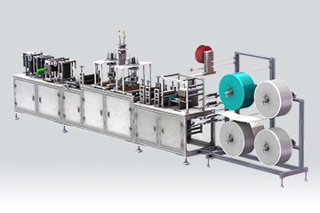 Servo Drive Automatic Face Mask Making Machine With 1 Year Warranty