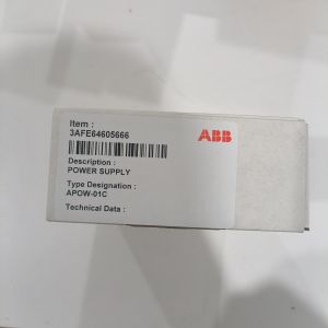 China ABB APOW-01C 6460566 NRED-61 Inverter Switching Power Board 230VAC 24VDC 5A on sale