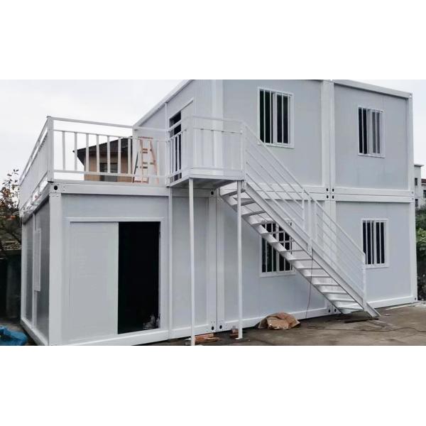 Modern Design Steel and Sandwich Panel Modular Customized Container House Dormitory for Office or Mall Use Flat Pack Str