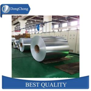 Rolled Coated Mirror Finish Aluminium Coil Strip Low Density Good Fatigue Strength