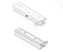 China Custom R3J18A Aruba Ceiling Mount Kit Aruba Ap Wall Mount AP-MNT-MP10-D wholesale