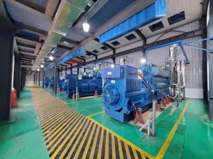 China 1000KW 1MW Natural Gas Biogas Generator Set Power Station Open Container on sale