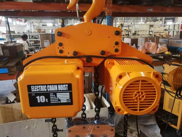 Quality Running Type G80 Load Electric Chain Hoist 50T Material Lifting for sale
