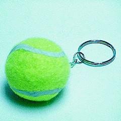 China Gift sending tennis ball keychain ,promotional item wholesale
