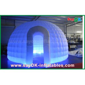 Buy cheap Inflatable Lawn Tent 210D Oxford Cloth Inflatable Igloo Air Tent Round Dome Tent from wholesalers