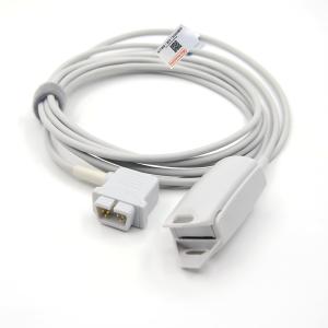 China Practical Gray Reusable Pulse Oximeter Sensor , Reusable infant silicone soft tip SpO2 Sensor for DRE patient monitors wholesale