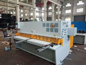 China 12mm Press Hydraulic Shearing Machine Cnc Shear Machine For Cutting Iron Metal on sale