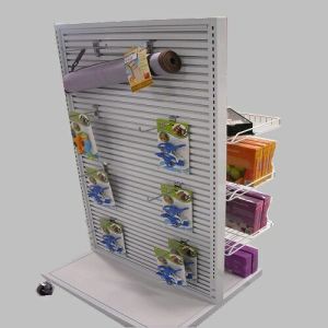 Buy cheap Carbon Steel T- Stand Tool Storage Rack Floor Standing Statwall Fixture from wholesalers