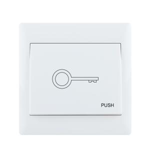 Golden color metallic surface door Exit button access control system Push door release switch panic button for Alarm