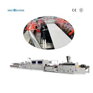 China Sino-Holyson HSJZ -53/128 PVC Wall Ceiling Panel Making Machine with Double-screw Design wholesale