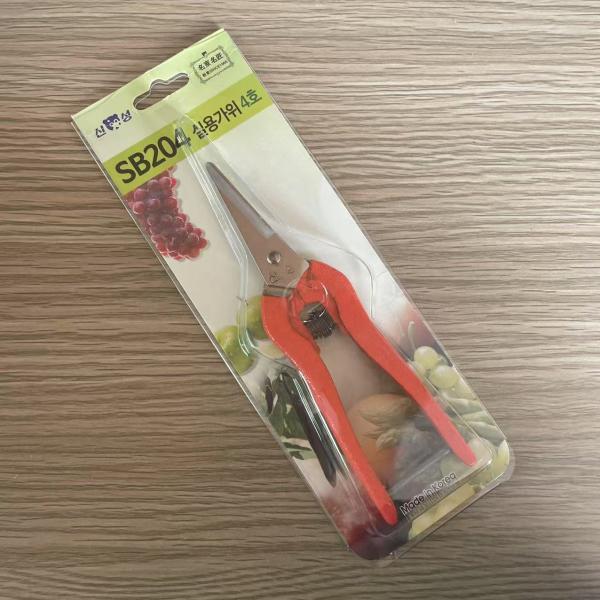 Home Hardware Scissors With Red Handle And High Hardness HRC 57-58