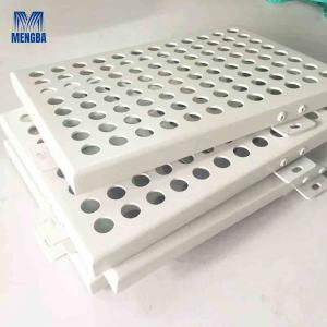 China Customized Aluminium Curtain Wall Punched Plate Cladding Facade wholesale