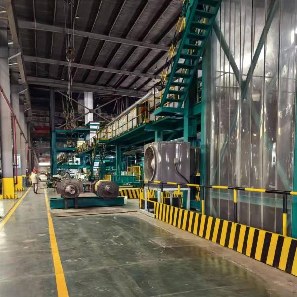 Automated Coil Coating Line for 600-2000mm Width with PLC Control